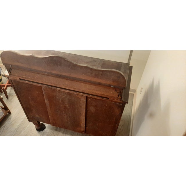 Late 19th Century Antique American Empire Style Solid Wood Women's Dresser / Bureau For Sale - Image 5 of 7