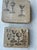 Mid 20th Century Vintage Stone With Antique Chalice Print for Display For Sale - Image 5 of 5