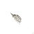 1920s Art Deco 9 Carat Pearl Diamond Gold Brooch For Sale - Image 5 of 9