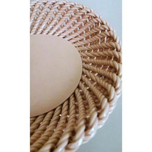 French Glazed Earthenware Centerpiece, 1950s For Sale - Image 11 of 13