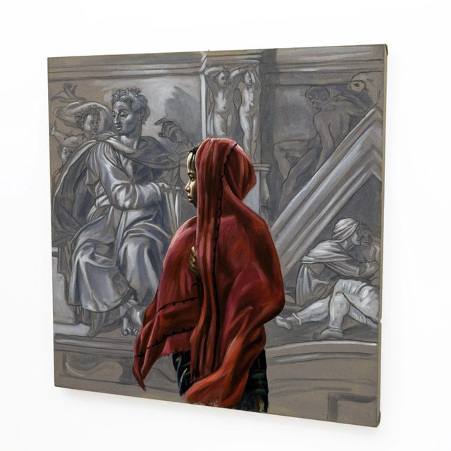 Oil on canvas, signed, dated and titled on the back. Work on stretcher. Unique work with certificate of authenticity. Ali...