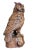 Wood Vintage Hand-Carved Wood Owl, 1920s For Sale - Image 7 of 12