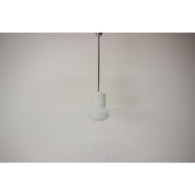 Mid-Century Glass Pendant, 1970s For Sale - Image 12 of 15