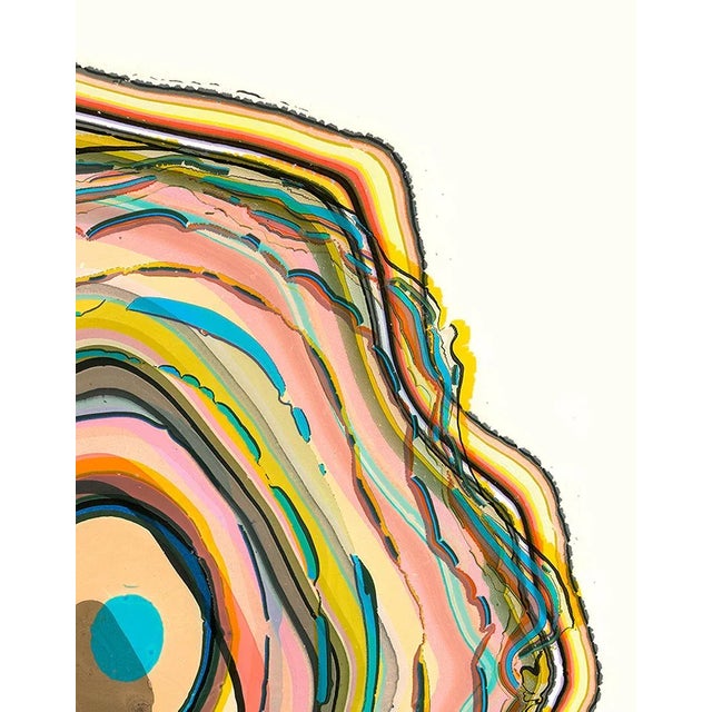 Marbling giclée print. High-quality limited edition marbling artwork by danish artist Pernille Snedker Hansen. A beautiful...