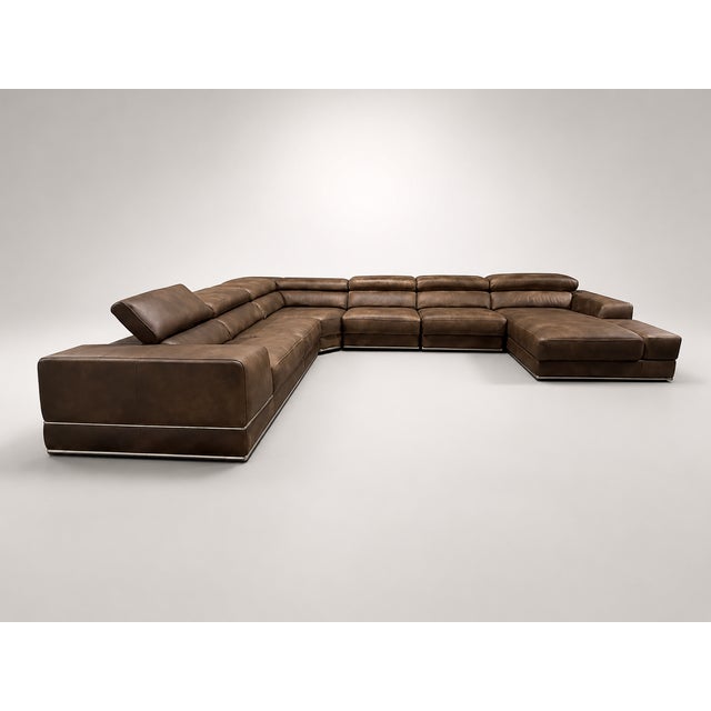 Metal Loom Earthline Modular Sectional For Sale - Image 7 of 14