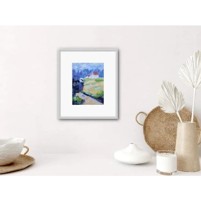 Contemporary Impressionist Oil Painting, Pacific Grove For Sale - Image 11 of 12