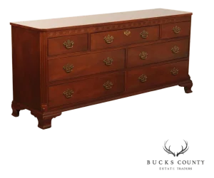 Baker Furniture Chippendale Style Mahogany Dresser