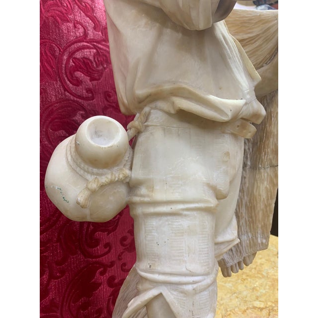 Unknown, Alabaster Sculpture, 1850, Alabaster For Sale - Image 4 of 10