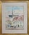 Yves Brayer, A Street in Beaune, Watercolor For Sale