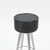 1990s Metal and Leather Golia Stools by Maurizio Peregalli for Zeus, 1993, Set of 4 For Sale - Image 5 of 7