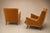 Brazilian Modern Pair of Camel Mohair Club Chairs in Hardwood, Att. To Novo Rumo, Brazil, 1960s For Sale - Image 12 of 14