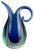 Large Murano Glass Sommerso Vase from Flavio Poli, Italy, 1970s For Sale