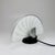 Metal Vintage Italian Halogen Fan Table Lamp in Murano Glass, 1990s For Sale - Image 7 of 9