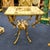 This exquisite French-style coffee table embodies feminine elegance and romantic European artistry. Featuring a delicate...