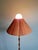 Wood Mid-Century Modern Brass Floor Lamp with Rattan Lampshade, 1950s For Sale - Image 7 of 18