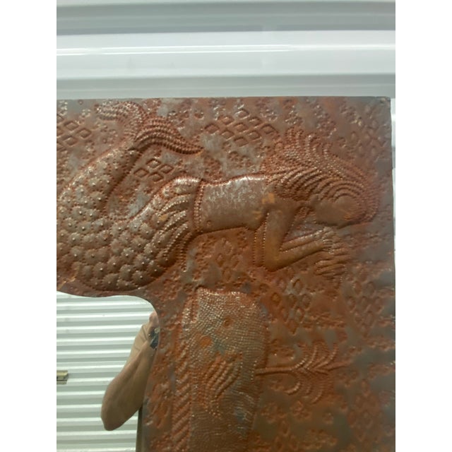 Arts & Crafts Style Decorative Mirror Frame. For Sale - Image 11 of 12