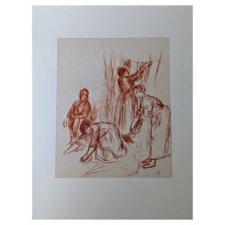Pierre-Auguste Renoir, Laundresses, Lithograph For Sale