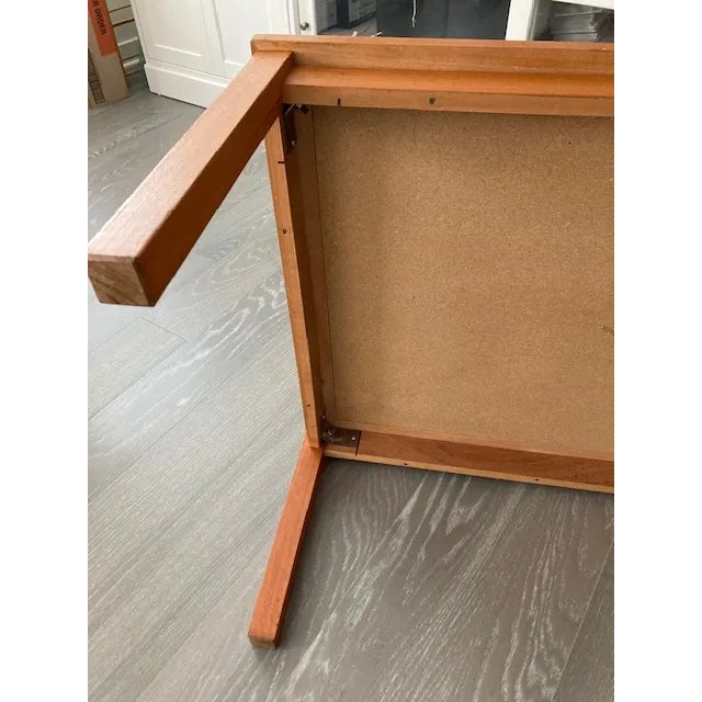 Mid 20th Century Danish Modern Teak Coffee Table With Handcrafted Ceramic Tiles From Denmark For Sale - Image 11 of 13