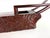 Vintage Chinese Export Handcrafted Mahogany Display Shelf For Sale - Image 9 of 11