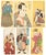 Rare XL 1964 Sharaku, First Edition Collection of 24 Masterpieces in an Original Case For Sale - Image 11 of 18