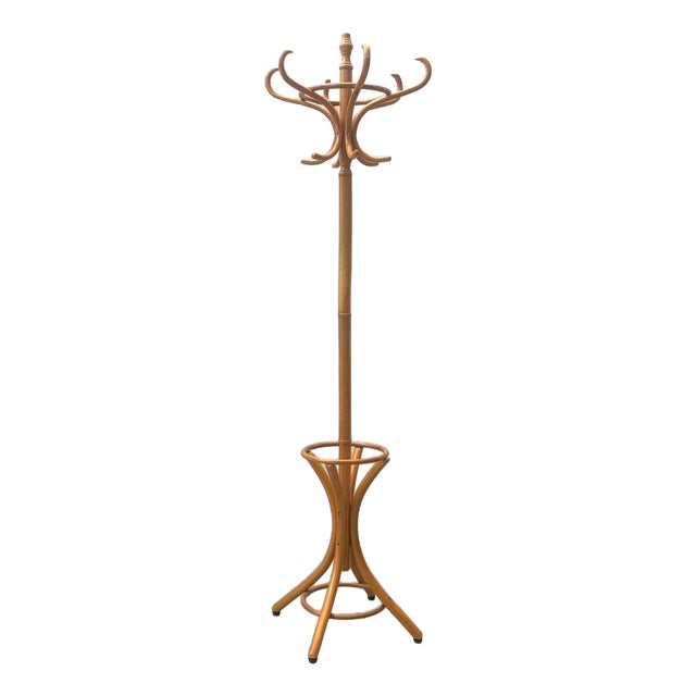 Vintage Bentwood Coat Rack, 1970s For Sale