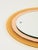 Italian Oval Orange and Pink Beveled Mirror attributed to Antonio Lupi for Cristal Luxor, 1960s For Sale - Image 15 of 18
