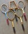 Brown Vintage Wooden Tennis Rackets - Set of 5 For Sale - Image 8 of 8