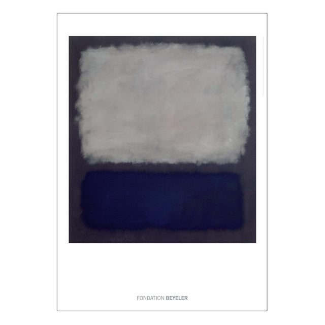 Mark Rothko Blue and Gray (1962) Large Poster Dimension: 39.4 × 27.6 in | 100 × 70 cm Accompanied by a Certificate of...