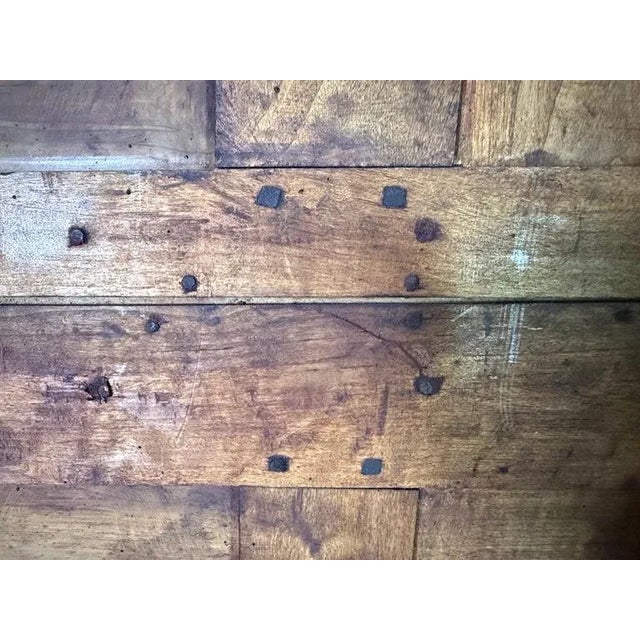 19th Century Napoleon III Painted Armoire, Glass Doors, French Design For Sale - Image 16 of 16