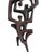 A striking Brutalist ceramic sculpture by Dutch artist Joop Puntman, created for Ambacht Haalderen circa 1960. An...