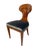 Biedermeier Ballon Chairs, Ash Veneer, Grey Velvet, Vienna, 1900, Set of 4 For Sale - Image 5 of 18