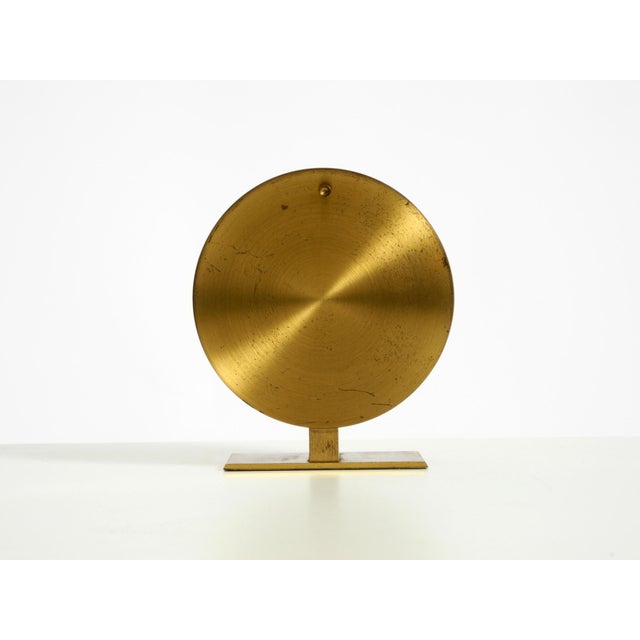 Round Brass Table Clock by Schatz, Germany, 1960s For Sale - Image 15 of 18