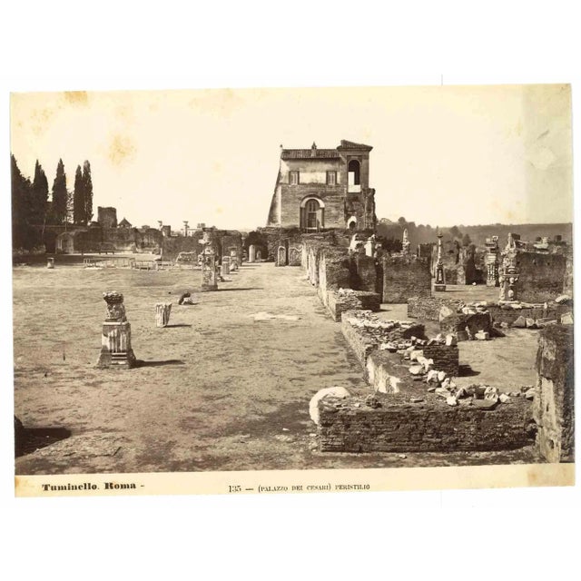 Palazzo dei Cesari is a vintage photograph realized by Ludovico Tuminello in the early 20th Century. Titled on the lower....