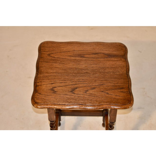 Circa 1900 English Oak Occasional Table For Sale In Greensboro - Image 6 of 6