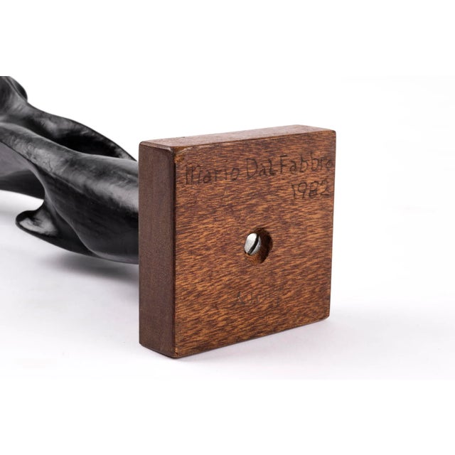 Mario Dal Fabbro 1980s Mid-Century Modern Mario Dal Fabbro Sculpture For Sale - Image 4 of 6