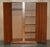 Vintage Military Campaign Burr Walnut Wardrobe with Internal Shelves For Sale - Image 15 of 18