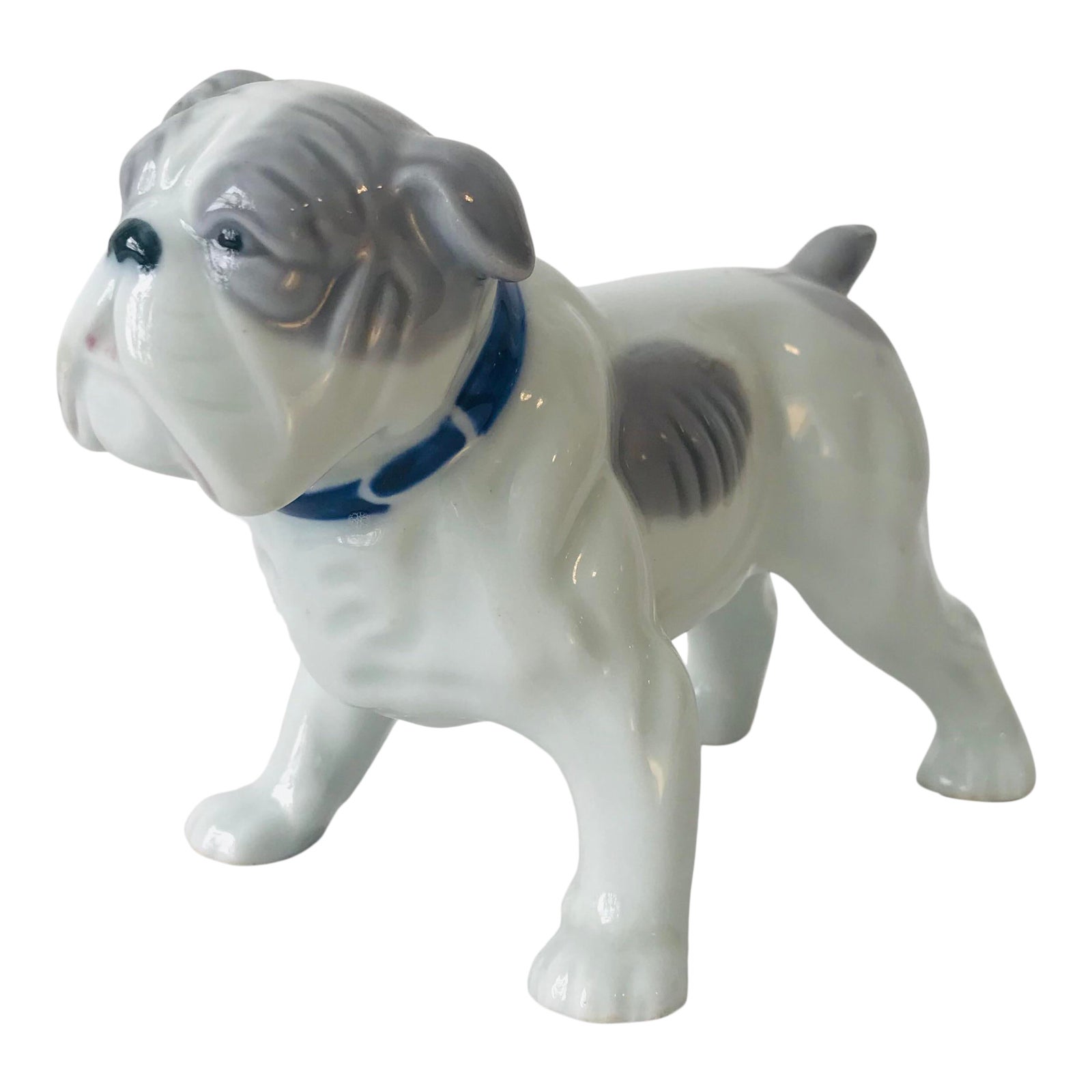 Mid Century English Bulldog Made in Japan | Chairish