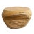 Vintage Raw Teak Root Ball Stool For Sale - Image 4 of 5
