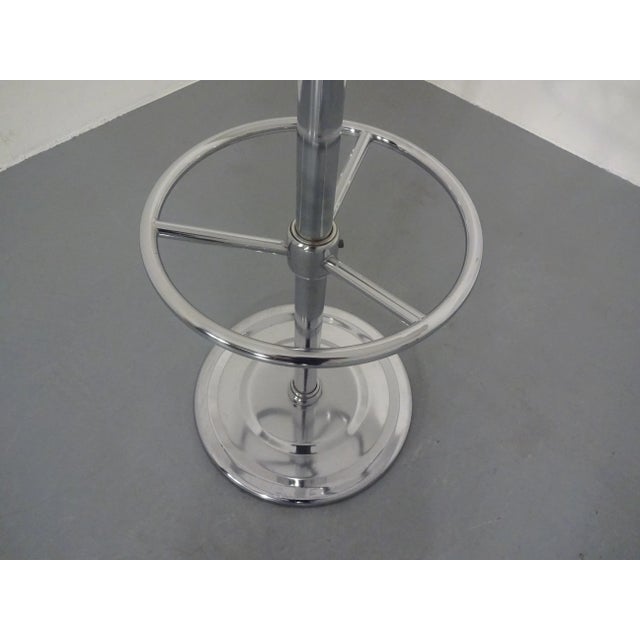Metal Chrome Plated Steel Tubular Coat Rack, 1940s For Sale - Image 7 of 18