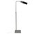 Mid-Century Modern Mid-Century Chrome Swing Arm Pharmacy Task Floor Lamp by Koch & Lowy (Omi) For Sale - Image 3 of 10