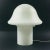 Large German Striped Glass Mushroom Table Lamp From Peill & Putzler, Germany, 1970s For Sale - Image 11 of 11