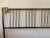 Mid-Century Modern Vintage Brass Greek Key Headboard by Mastercraft - King Size For Sale - Image 3 of 9
