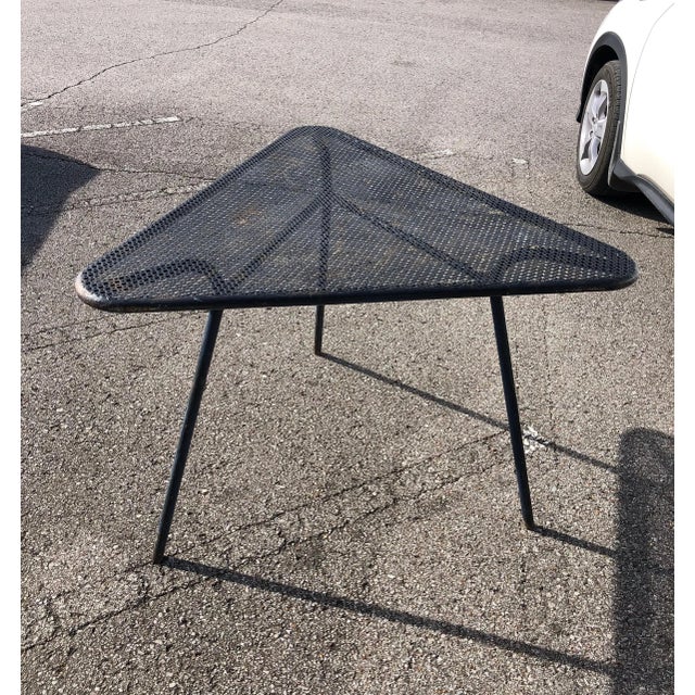 1950s Vintage Triangle Table For Sale In Nashville - Image 6 of 6