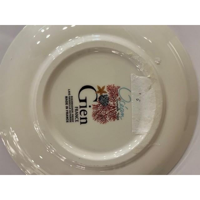 For your tropical themed luncheon, Gien France ceramic desert plates. 100% made in the Loire River region of France since...