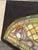 Antique Art Nouveau Colored Stained Glass Fruit 27 X 75 Arched Transom Window, A For Sale - Image 13 of 18