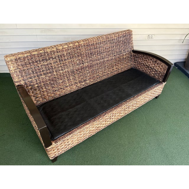 Classic Rattan Inc. Rattan Sofa & Lounge Chair, 2 Pieces Chairish