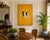 Golden Crane Portrait I, Japanese Crane Wall Art, Gold Bird Print, 24" X 36" For Sale - Image 10 of 11