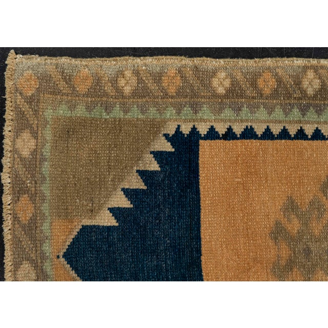 Early 21st Century Turkish Mini Rug Oriental Hand Knotted Vintage Rug 1'6" x 2'9" #21276 For Sale - Image 5 of 8