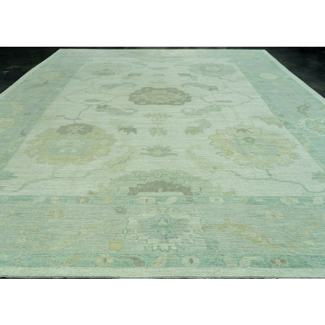 Turkish Oushak Rug 12'10" x 18'3" #19248 Explore a curated collection of hallway runners, wool rugs, and handmade...