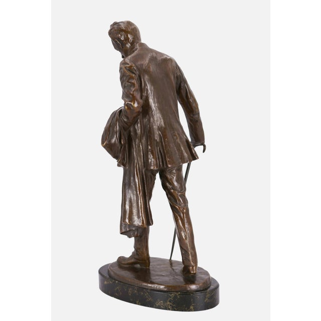Curt Gitschmann, Gerhart Hauptmann, 1912, Bronze For Sale - Image 6 of 13